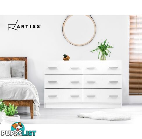 MODERN LOWBOY CHEST OF DRAWERS