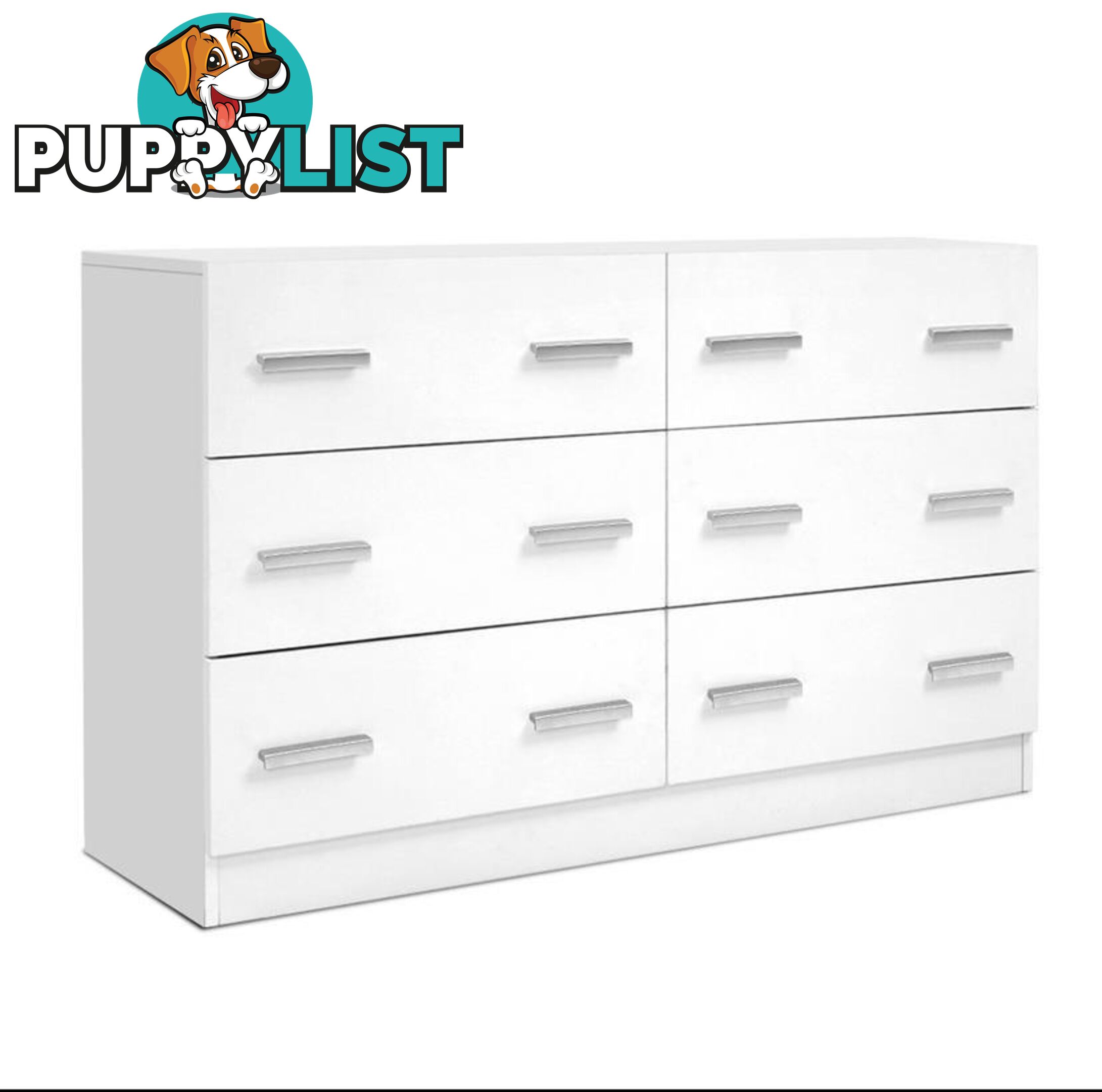MODERN LOWBOY CHEST OF DRAWERS