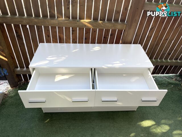 MODERN LOWBOY CHEST OF DRAWERS - BRAND NEW