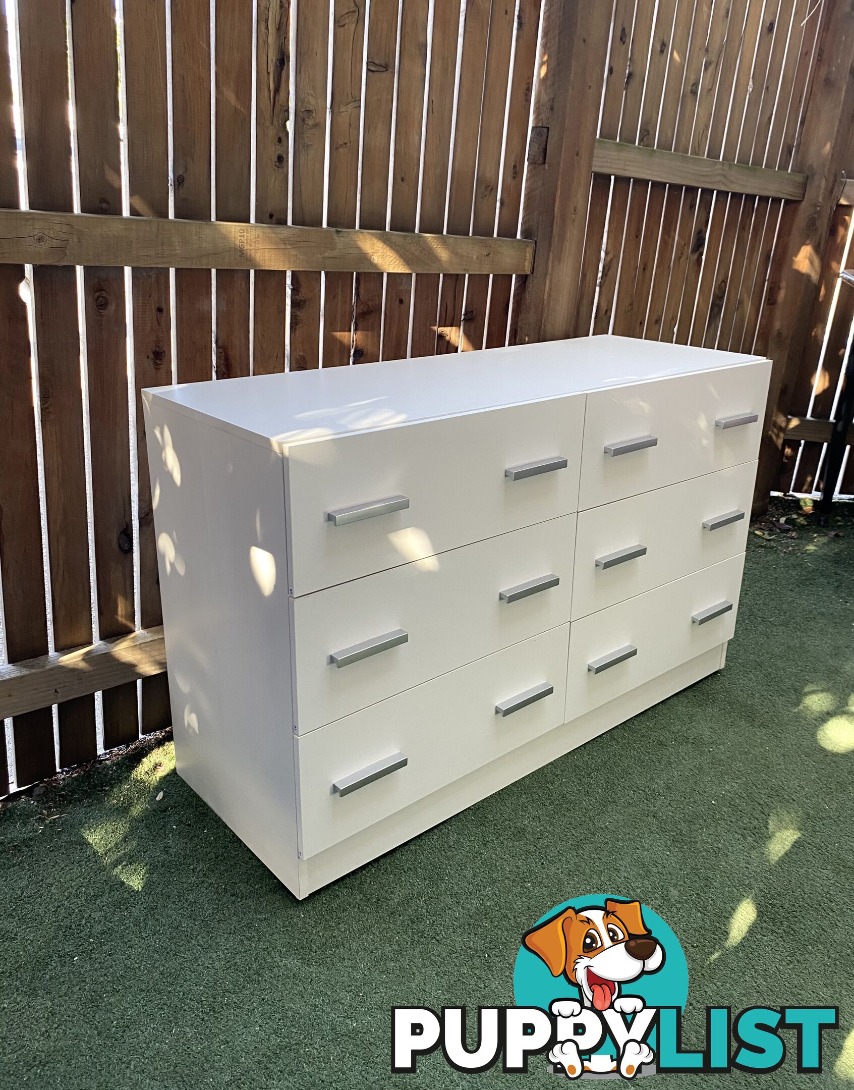 MODERN LOWBOY CHEST OF DRAWERS - BRAND NEW