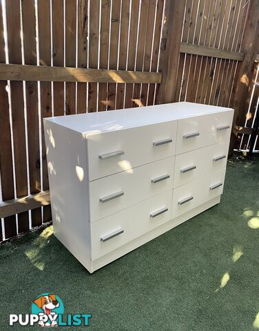 MODERN LOWBOY CHEST OF DRAWERS - BRAND NEW