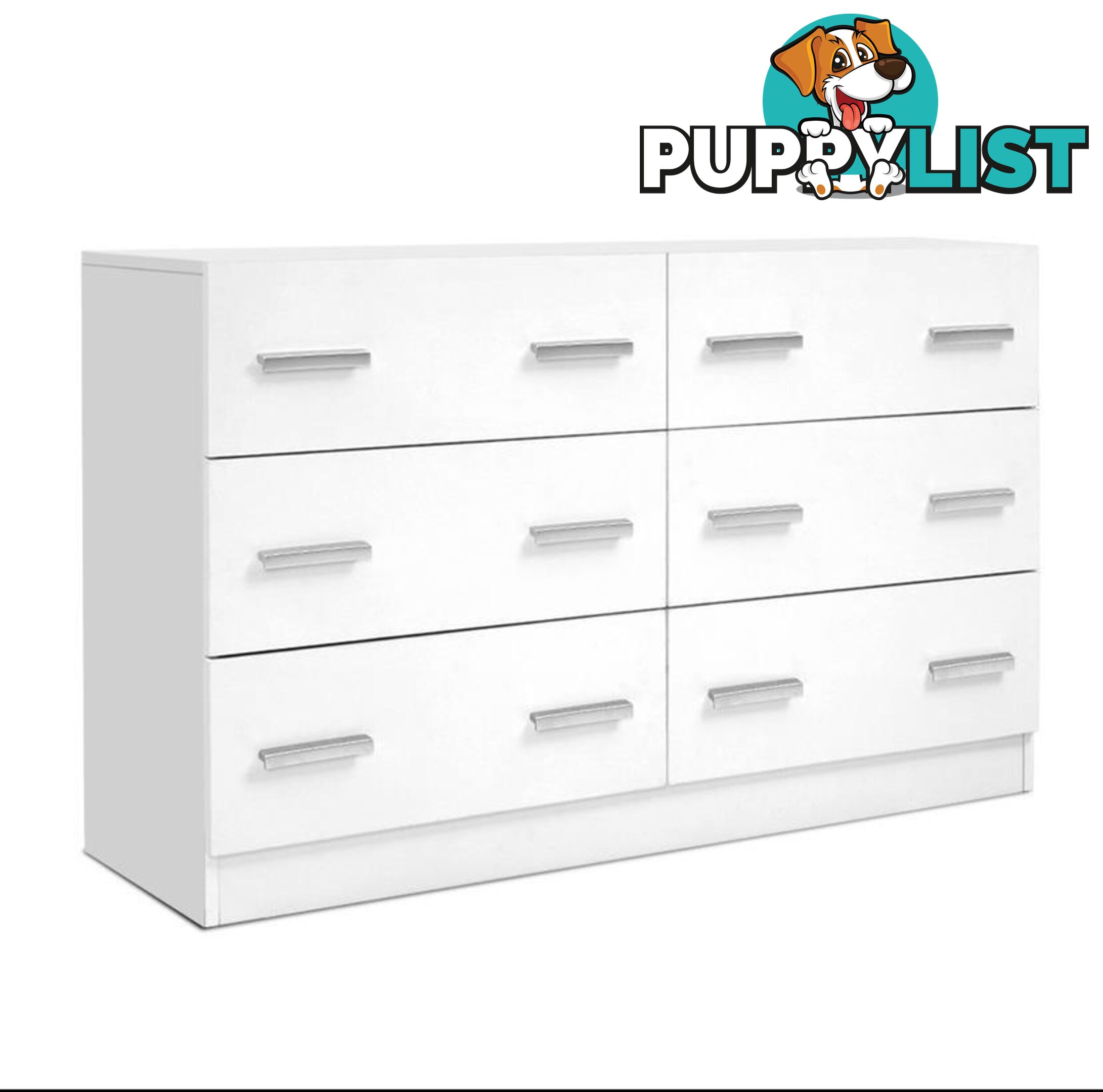 MODERN LOWBOY CHEST OF DRAWERS - BRAND NEW