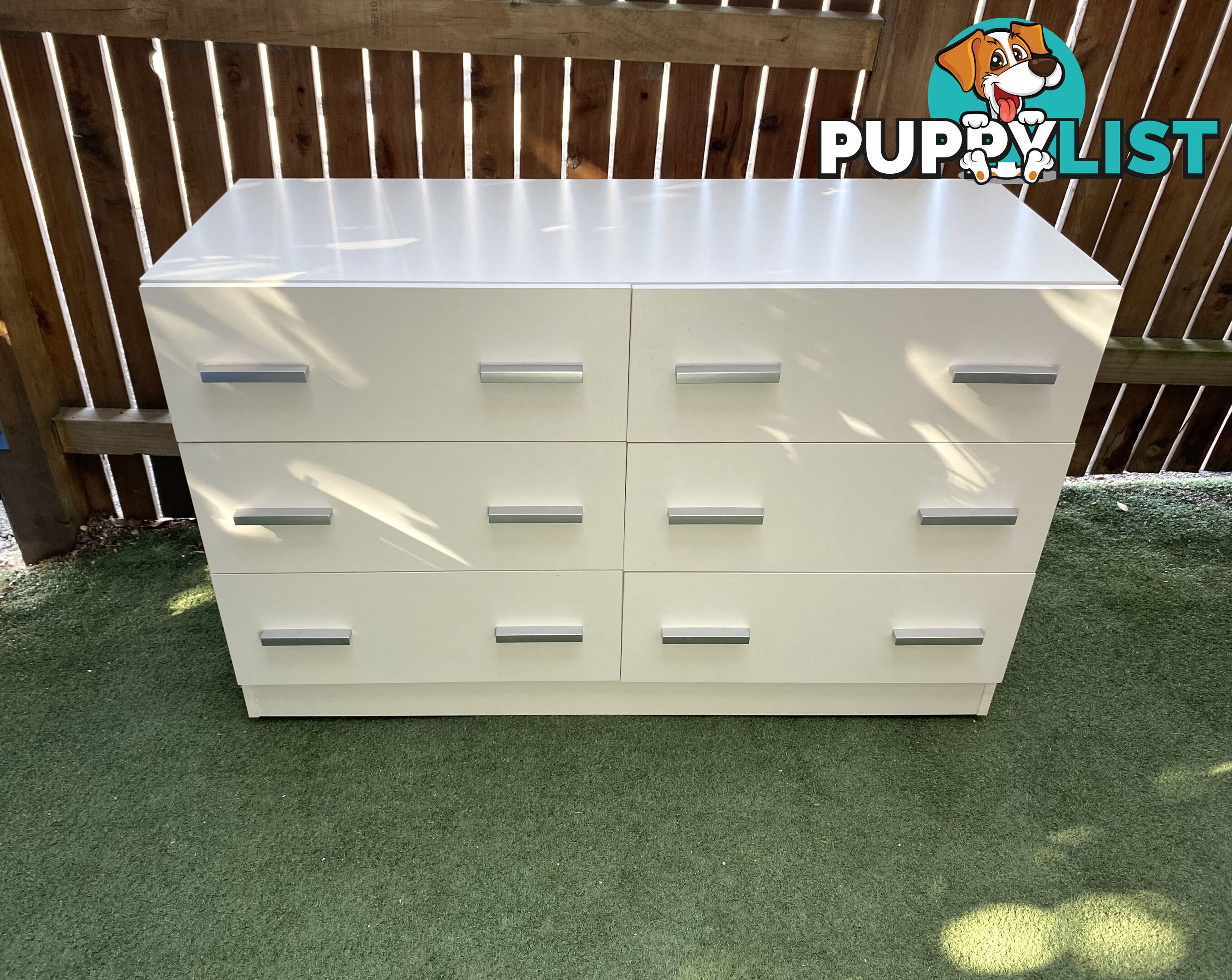 MODERN LOWBOY CHEST OF DRAWERS - BRAND NEW