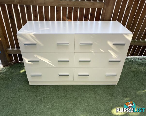 MODERN LOWBOY CHEST OF DRAWERS - BRAND NEW