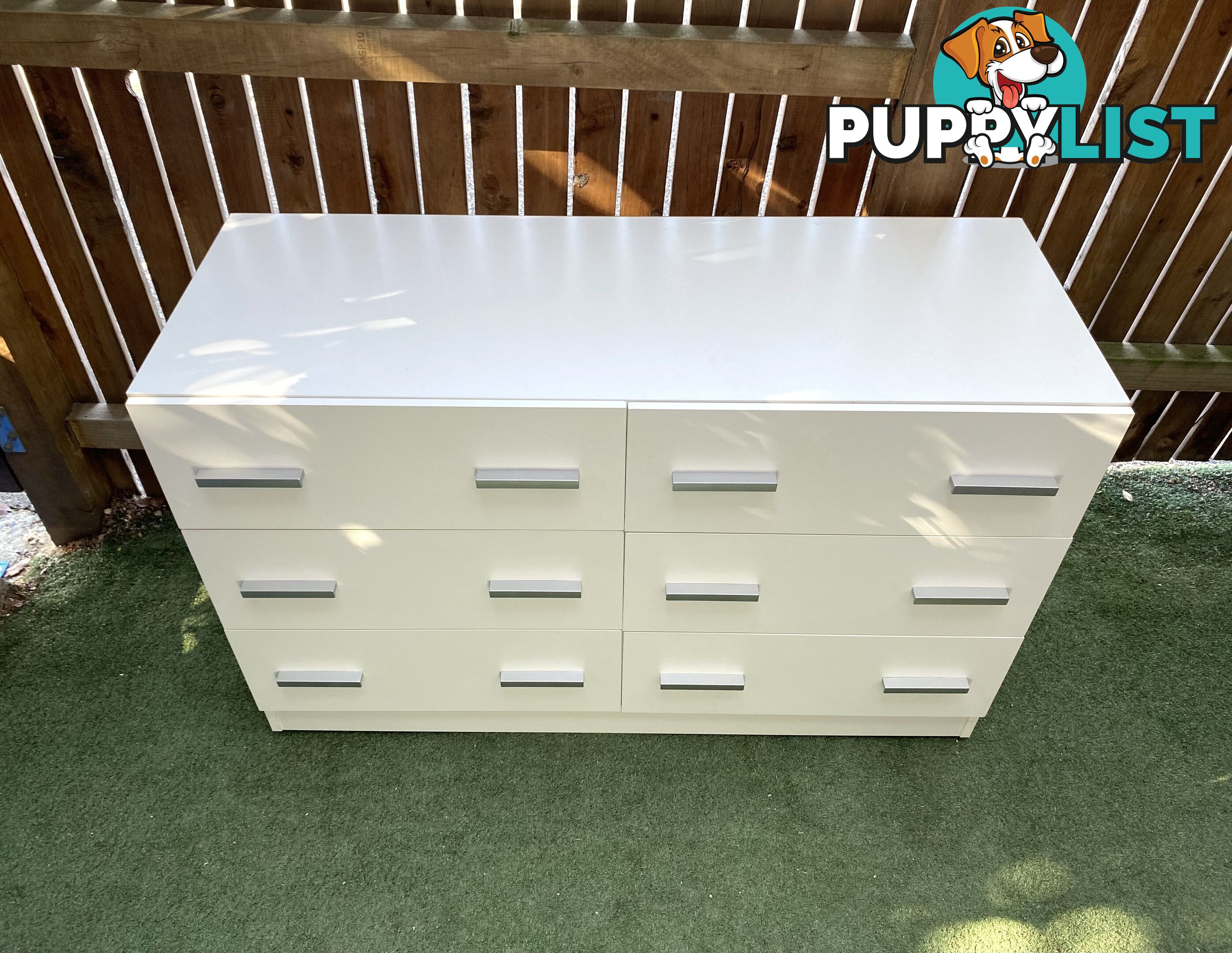 MODERN LOWBOY CHEST OF DRAWERS - BRAND NEW