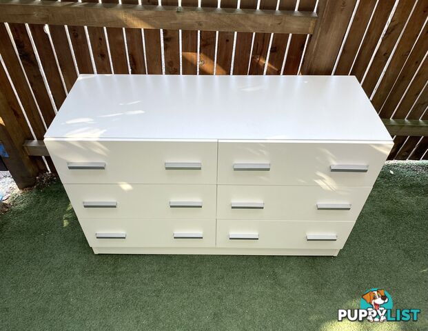 MODERN LOWBOY CHEST OF DRAWERS - BRAND NEW