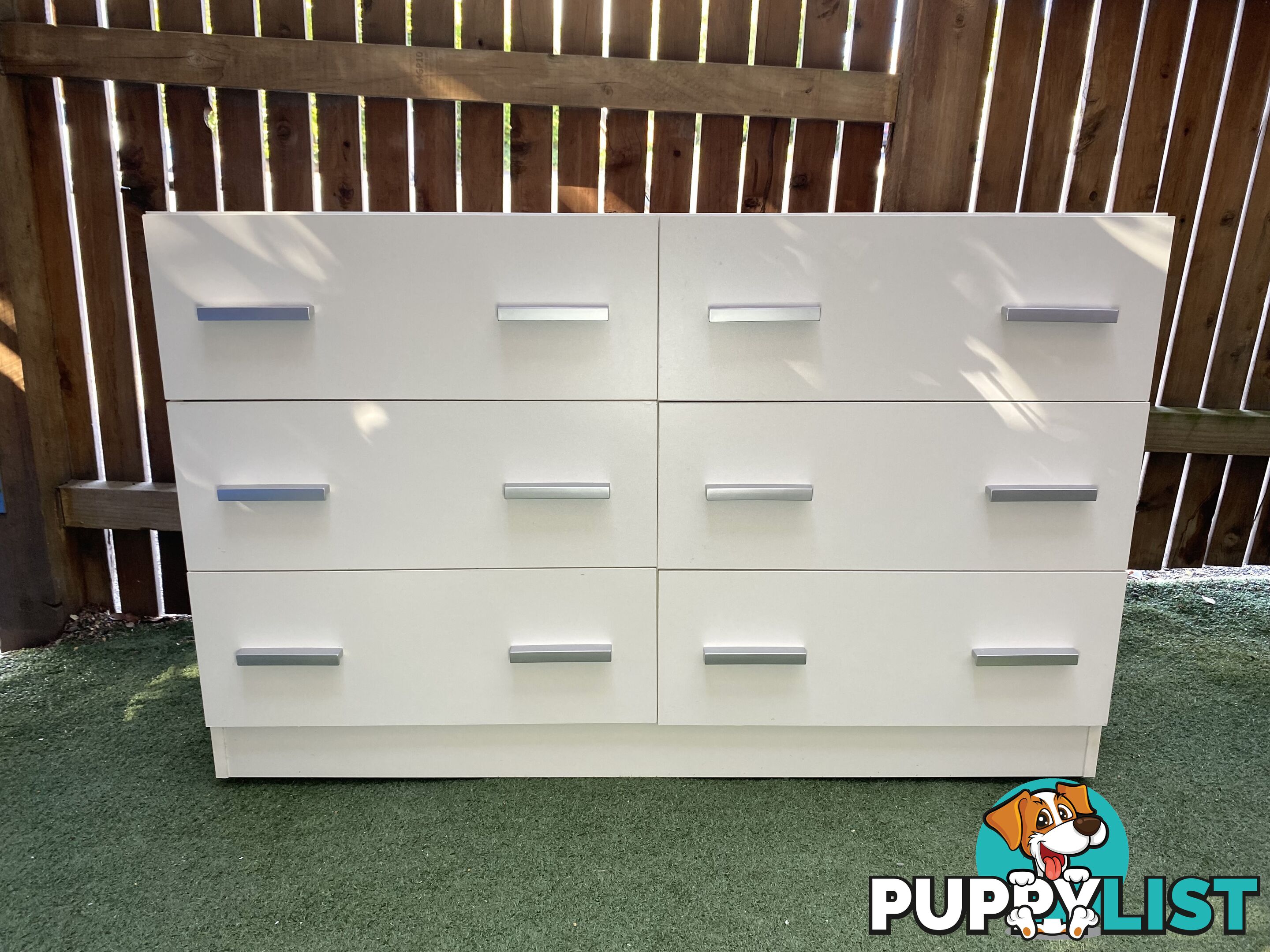 MODERN LOWBOY CHEST OF DRAWERS - BRAND NEW