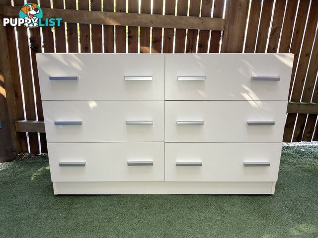 MODERN LOWBOY CHEST OF DRAWERS - BRAND NEW