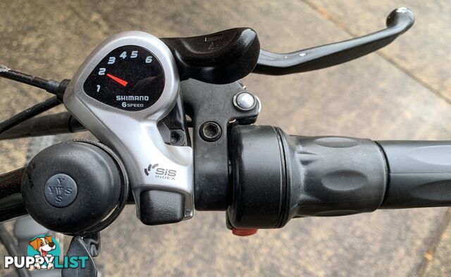 Cross X Mountain Bike with Duel Suspension, 26” 250W 36V 20AH Samsung Battery, Twist Throttle.