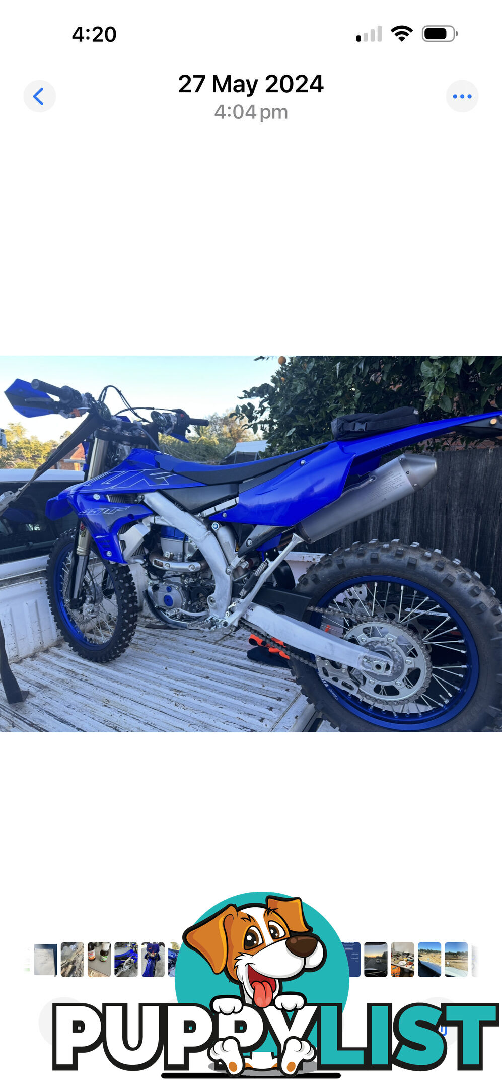 2022 Yamaha WR450F