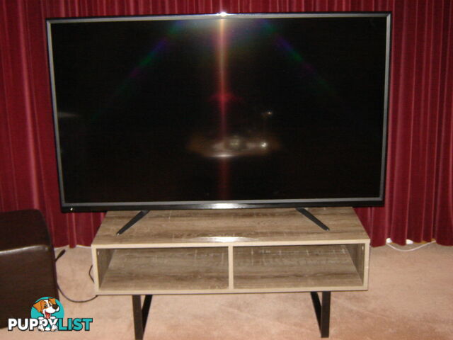 AKAI 55 Inch Smart TV with Stand - As New - Seldom Used