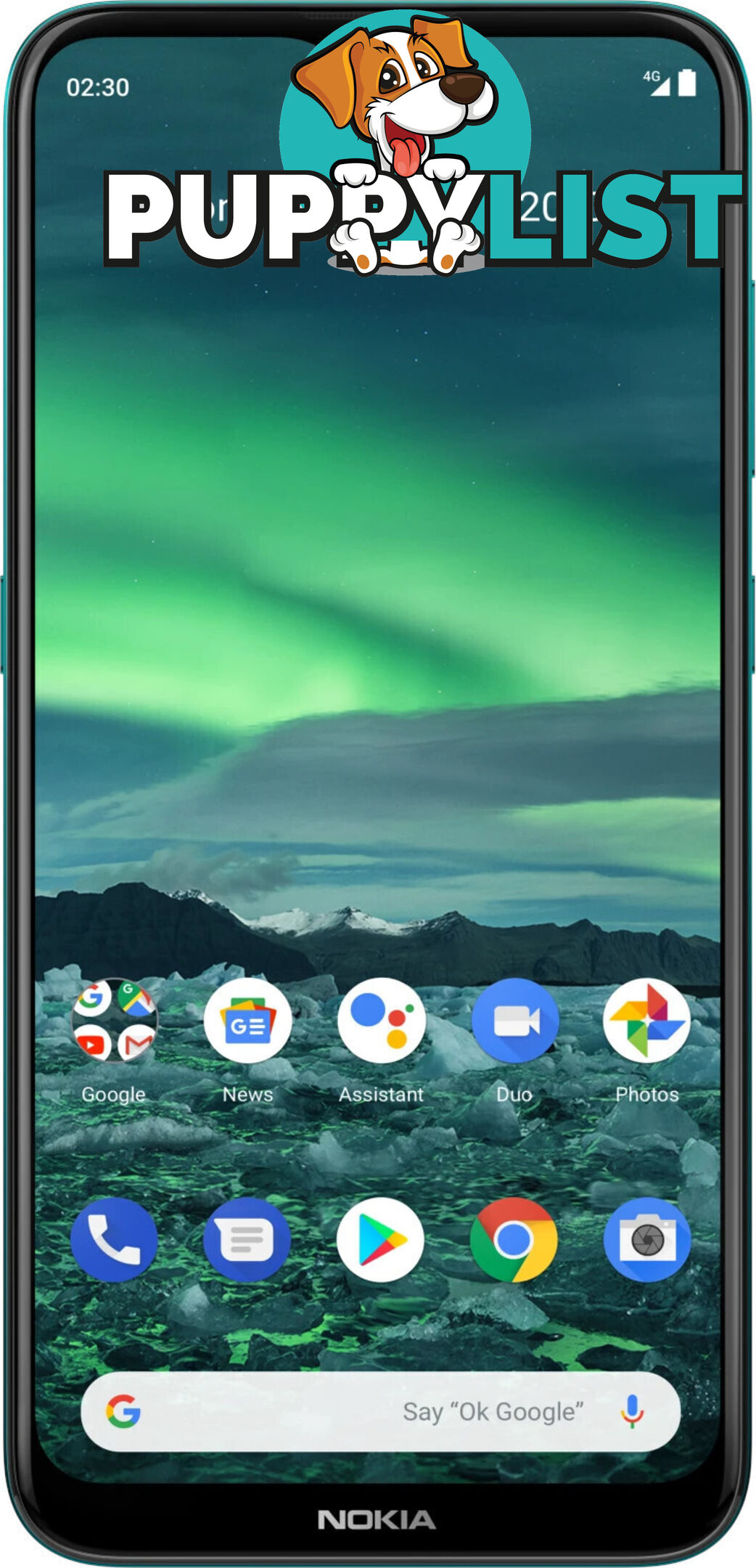 Nokia Smartphone 2.3 Android UNLOCKED + Case - As New - Seldom Used