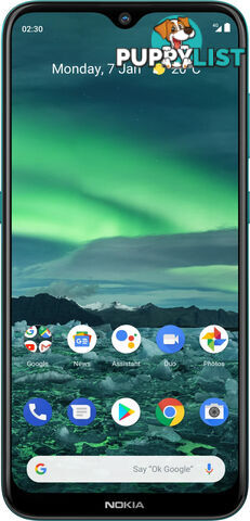 Nokia Smartphone 2.3 Android UNLOCKED + Case - As New - Seldom Used