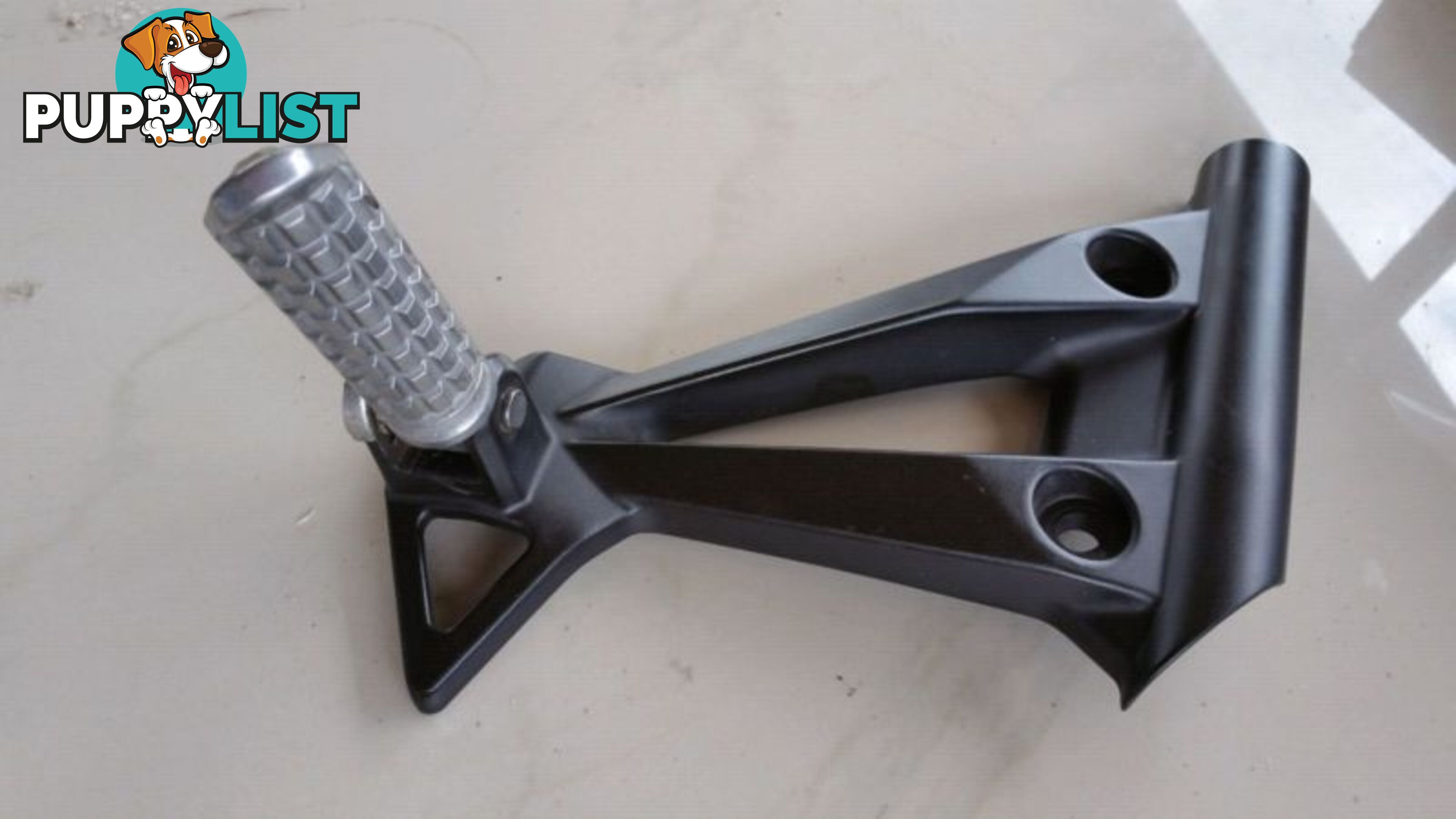 KAWASAKI NINJA 250R EX250J REAR LEFT FOOT PEG REST + BRACKET