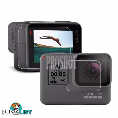 Camera Lens Protective Film + LCD Dispaly Screen Protector Hero5