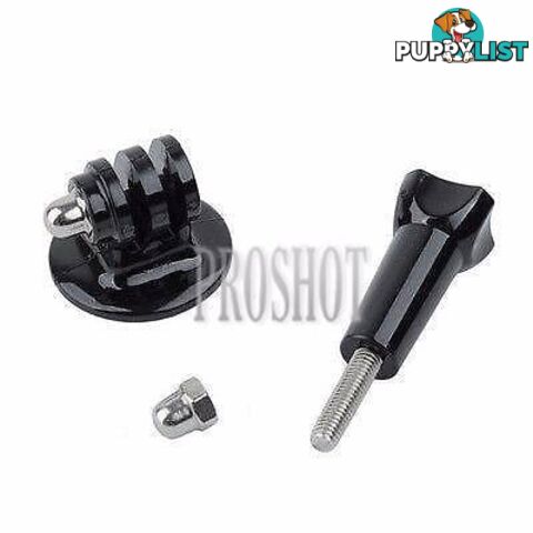 Tripod Mount Adapter +Thumb Knob Screw for gopro hero