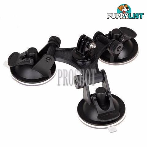 Triangle Direction Suction Cup Mount with Hexagonal Screwdriver f