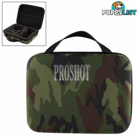 Camouflage Pattern Waterproof Carrying and Travel Case for GoPro