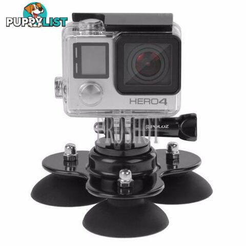 Triangle Suction Cup Mount with Screw for GoPro HERO5 /4 /3+ /3 /