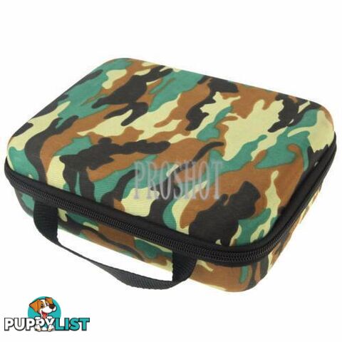 Brown Camouflage EVA Shockproof Waterproof Portable Case GoPro