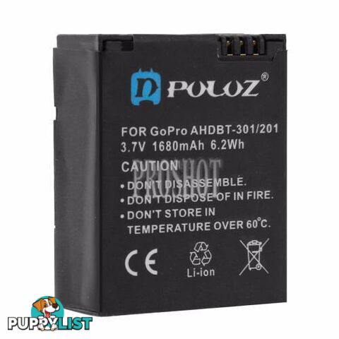 Replacement Battery Pack for GoPro HERO3+/3