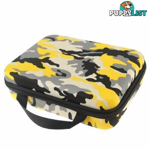 Yellow Camouflage EVA Shockproof Waterproof Portable Case GoPro