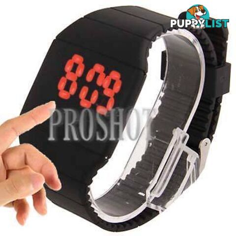 Fashion Waterproof Silicone Bracelet Watch with LED Display