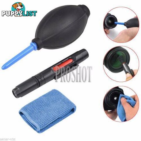 3 in 1 Camera Lens Cleaning Kit