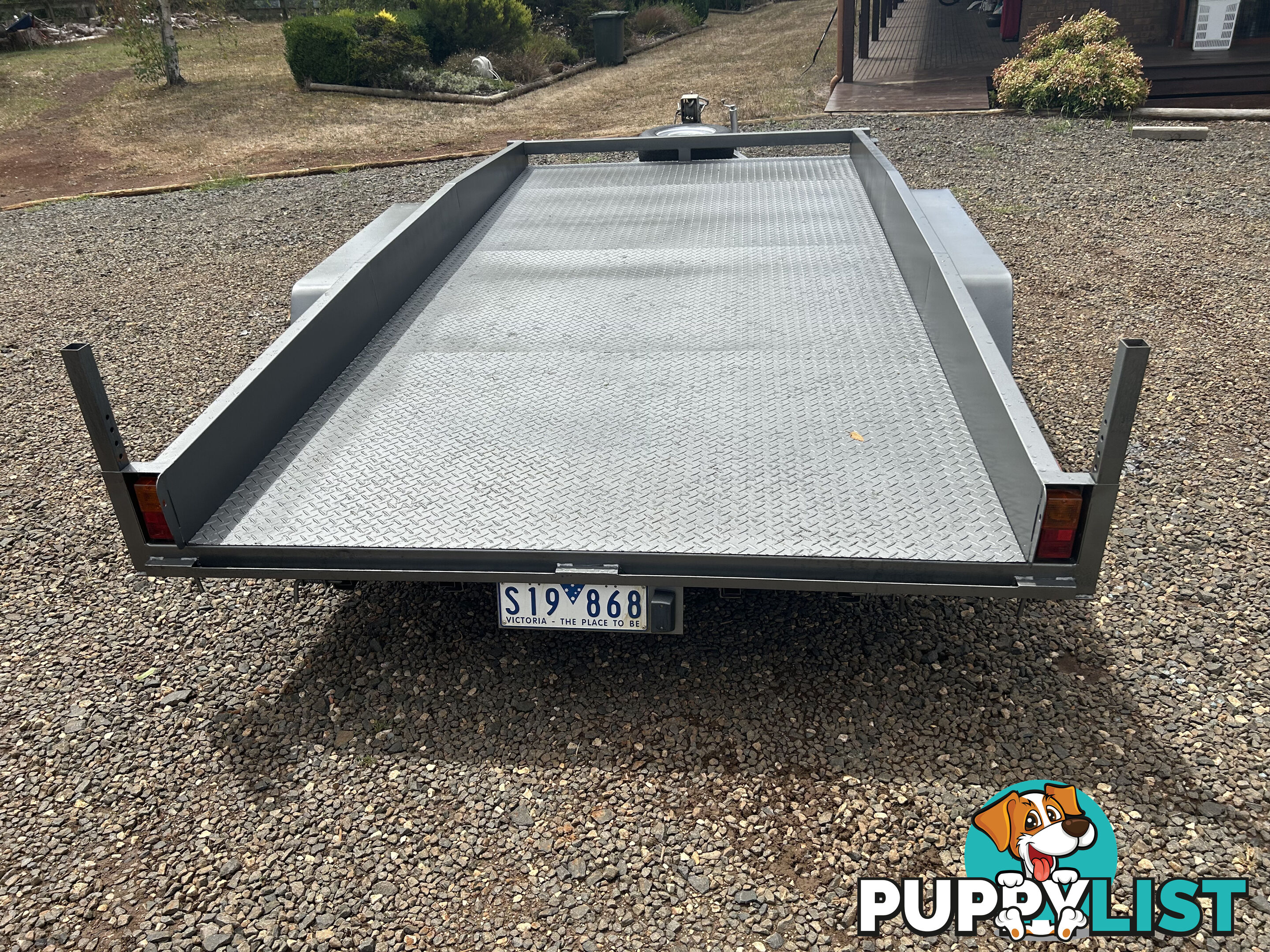 Car trailer -CARAC as new condition