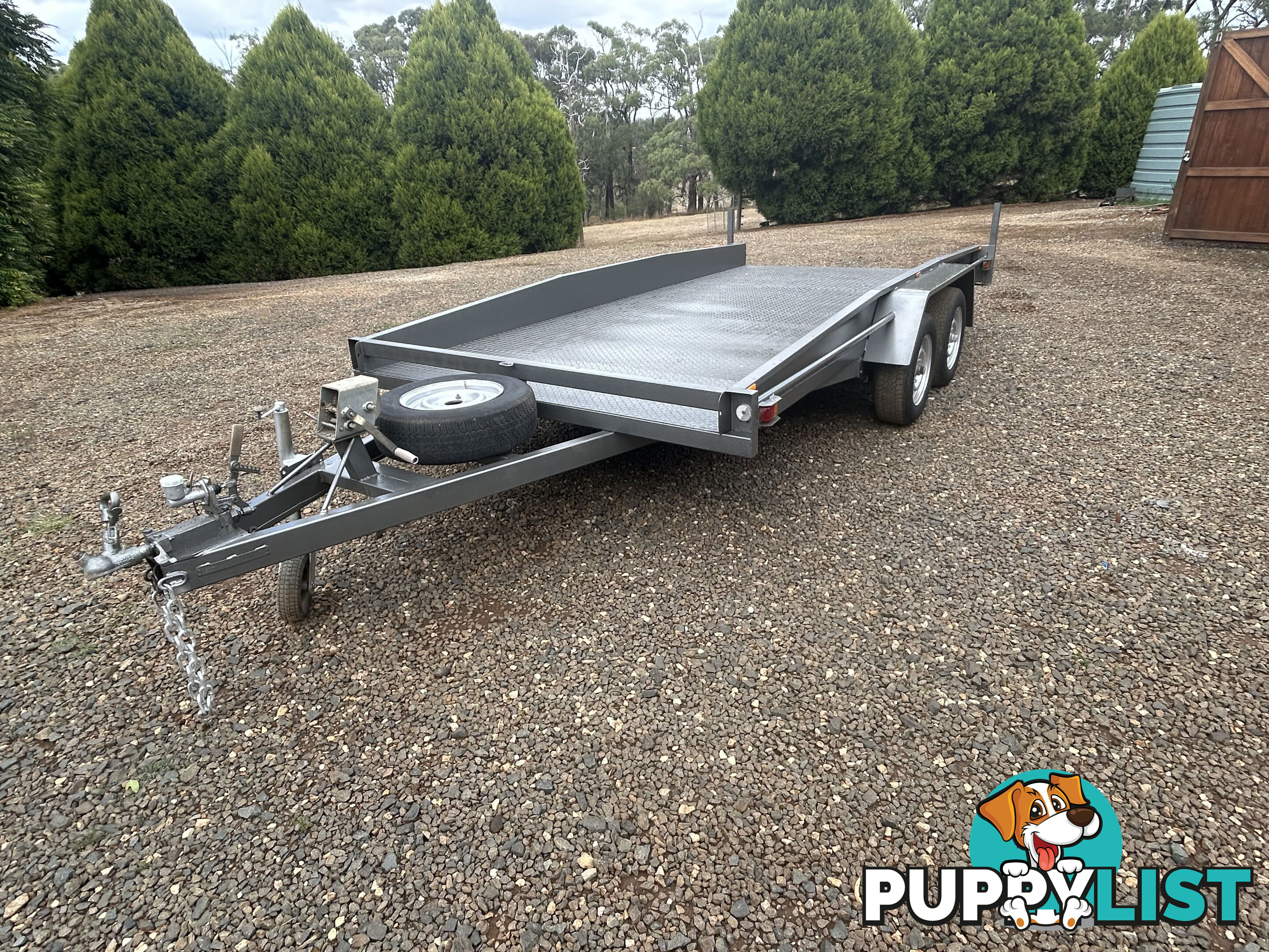 Car trailer -CARAC as new condition