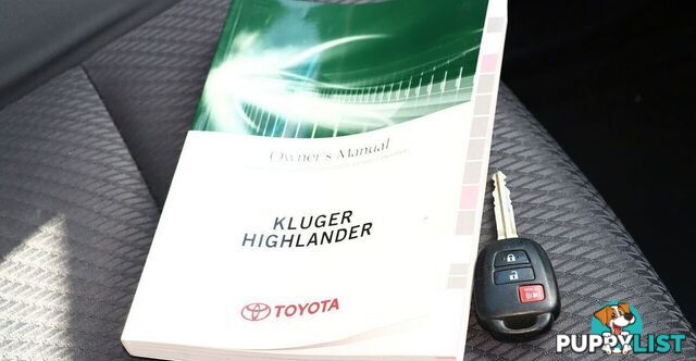 2018 TOYOTA KLUGER GX GSU50R WAGON