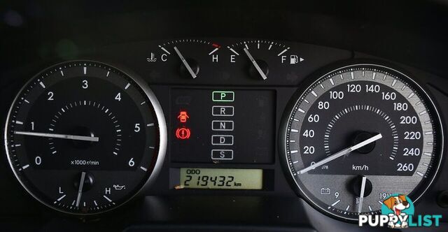 2012 TOYOTA LANDCRUISER GXL VDJ200R WAGON