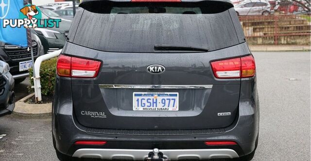 2018 KIA CARNIVAL PLATINUM YP WAGON