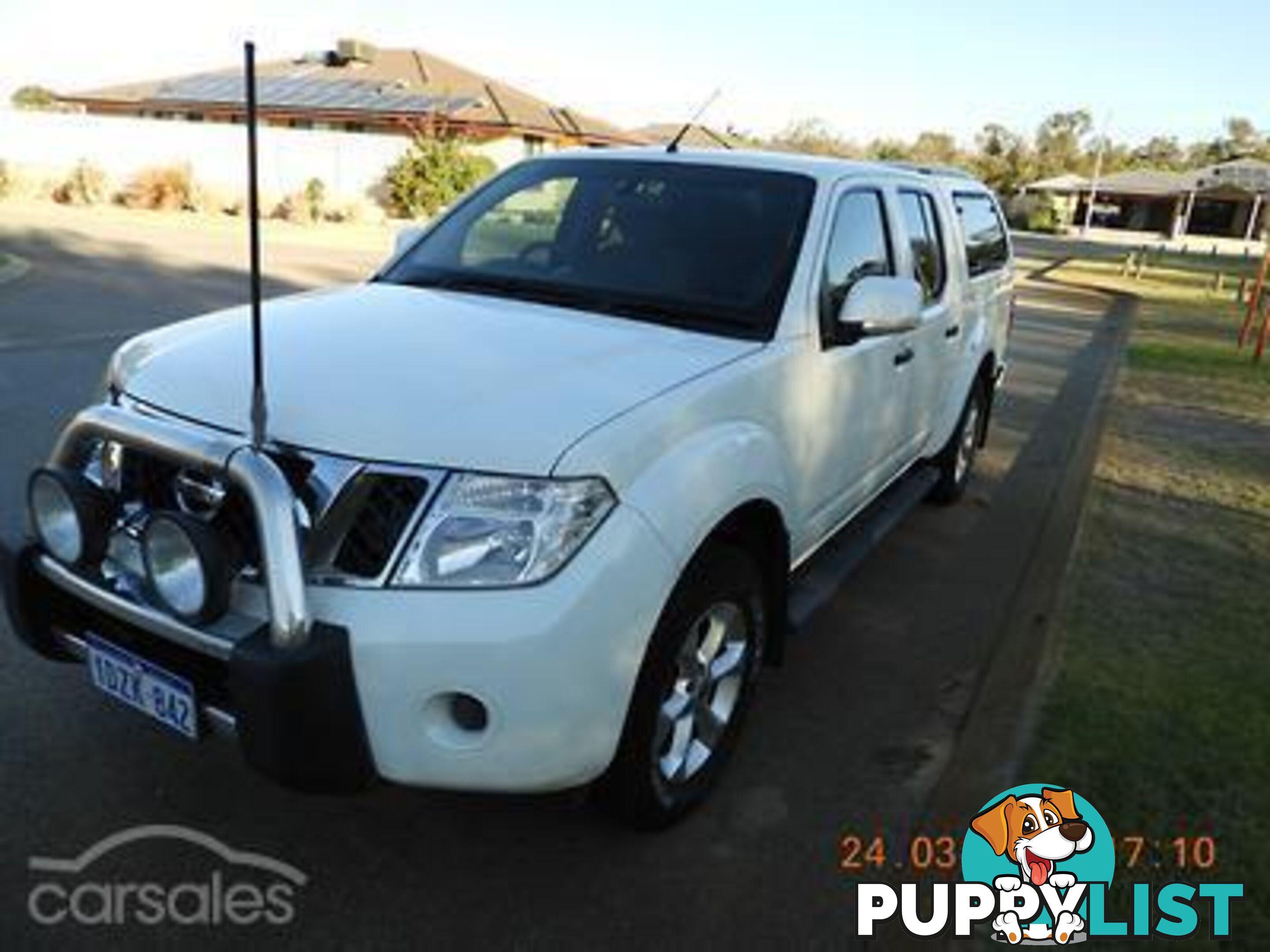 2012 Nissan Navara2012 DUAL CAB D40 UTILITY ST Ute Automatic