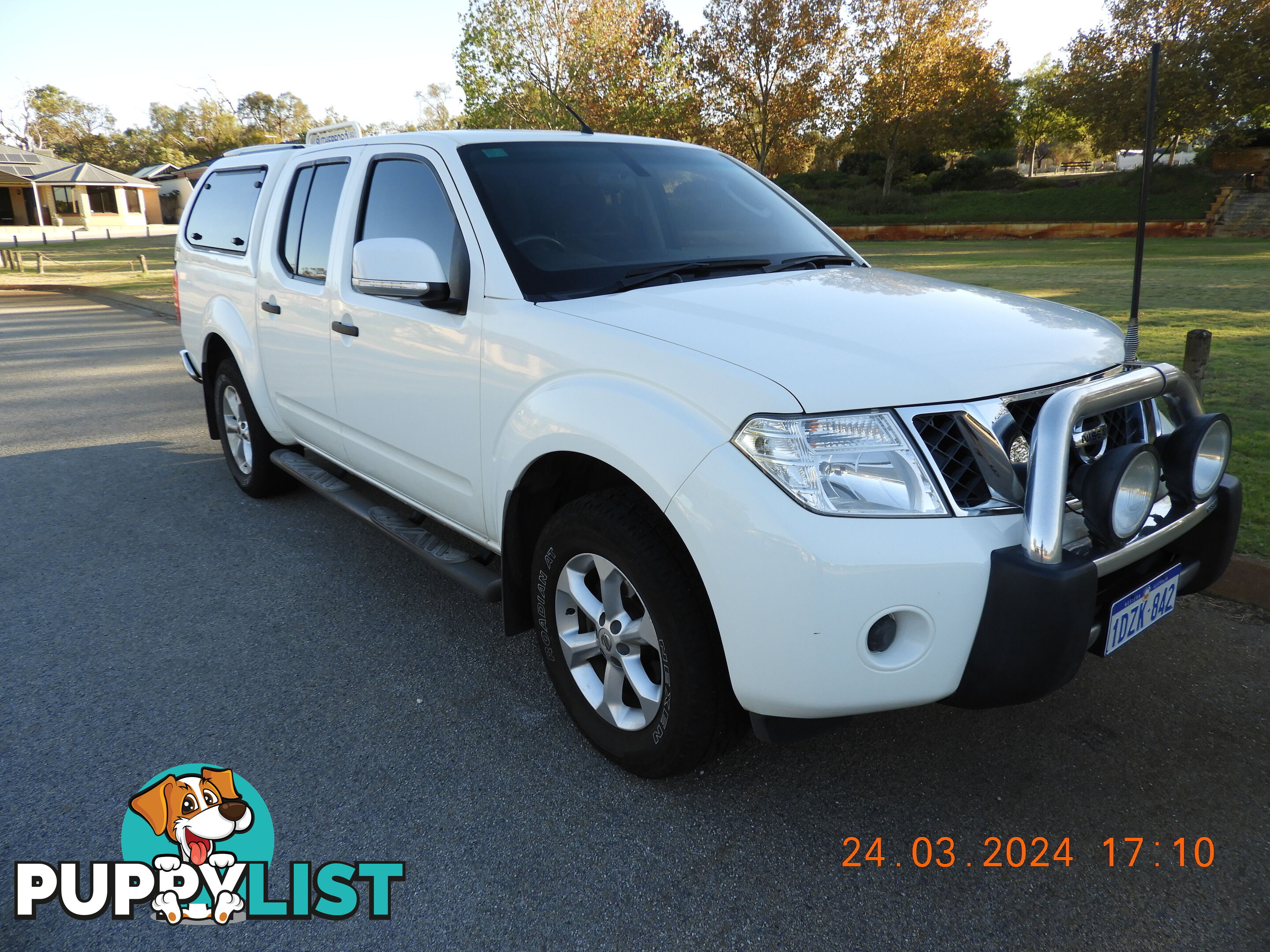 2012 Nissan Navara2012 DUAL CAB D40 UTILITY ST Ute Automatic