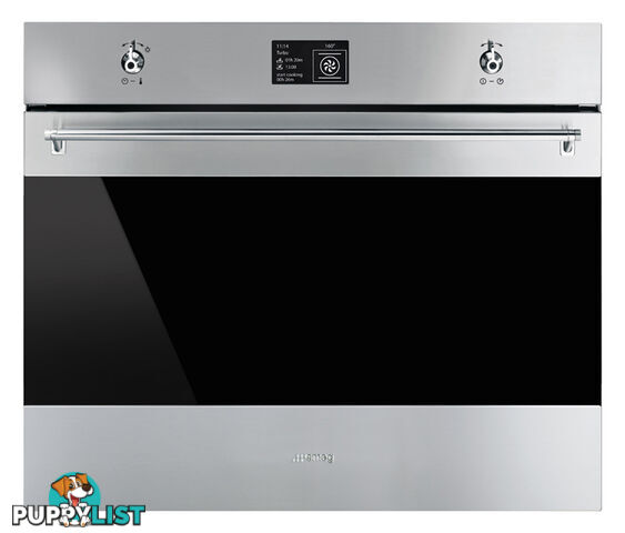 Smeg 70cm Classic Thermoseal Pyrolytic Oven - SFPA7395X - Smeg - S-SFPA7395X2