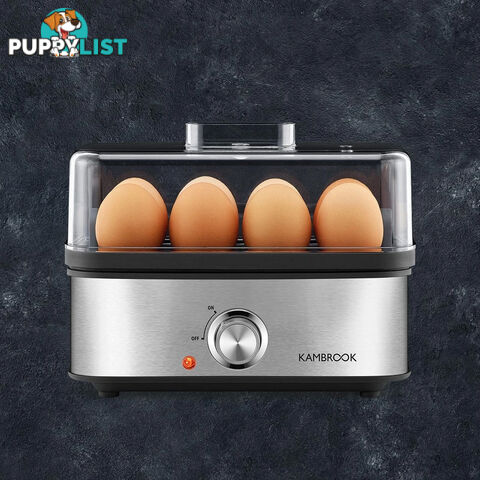 Kambrook 3 Wayâ¢ Egg Cooker - KEG655BSS - Kambrook - K-KEG655BSS