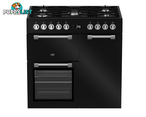 Beko 90cm Freestanding Cooker - BRC916GMB - Beko - B-BRC916GMB