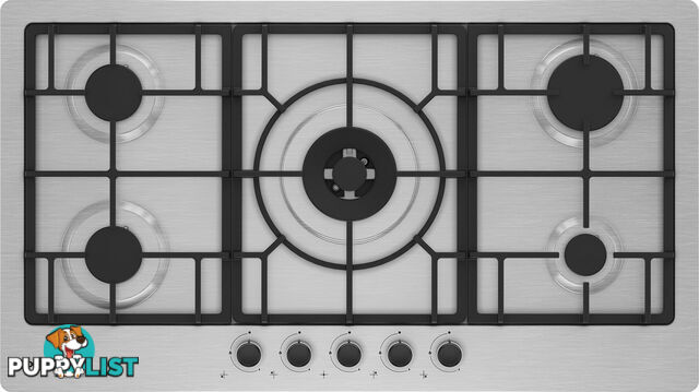 Beko 90cm Gas Cooktop - BCT90GX1 - Beko - B-BCT90GX1