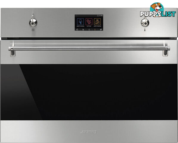 Smeg 60cm Classic Compact Speed Oven - SFA4303MCX - Smeg - S-SFA4303MCX