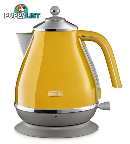 DeLonghi Icona Capitals Kettle - New York Yellow - KBOC2001Y - DeLonghi - D-KBOC2001Y