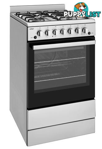 Chef 54cm Gas Freestanding Cooker - CFG504SBNG - Chef - C-CFG504SBNG