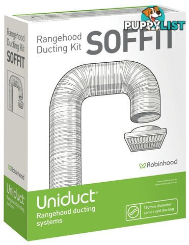 Robinhood Uniduct SOFFIT Ducting Kit - USSR150 - Robinhood - R-USSR150