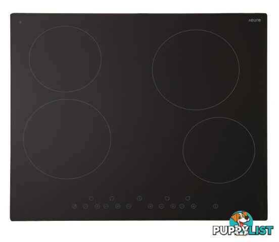 Euro Appliances 60cm CeranÂ® Touch Electric Cooktop - ECT600C4 - Euro Appliances - E-ECT600C4