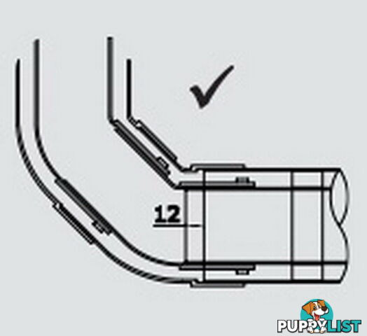 Rinnai  Flue Pipe - ESBEND - Rinnai - R-ESBEND