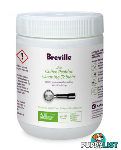 Breville Eco Coffee Residue Cleaner 40Pk - BES013CLR - Breville - B-BES013CLR