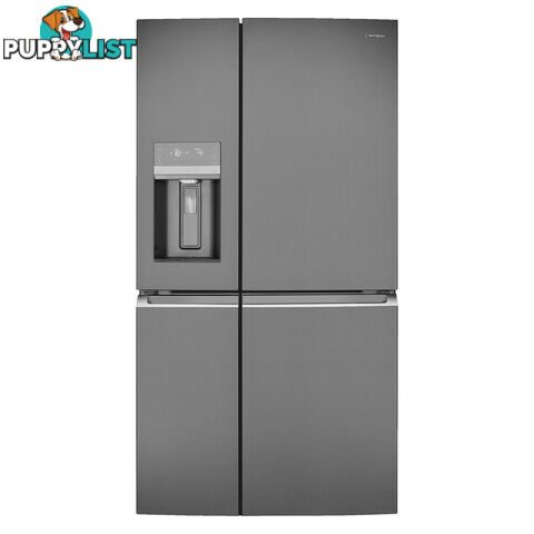 Westinghouse 609L Dark Stainless Steel French Door Frost Free Fridge - WQE6870BA - Westinghouse - W-WQE6870BA