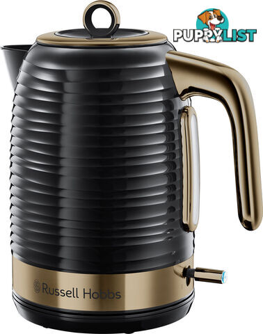 Russell Hobbs Inspire Kettle - Black Brass - RHK112BBR - Russell Hobbs - R-RHK112BBR