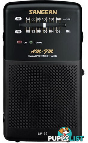 Sangean Pocket Radio - SR35 - Sangean - S-SR35