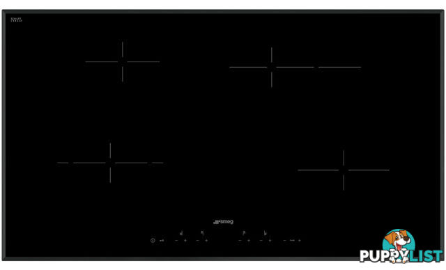 Smeg 90cm Ceramic Cooktop - SE394EMTBAU - Smeg - S-SE394EMTBAU